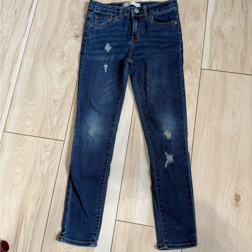 Signature by Levi Strauss Dark Blue Skinny Jeans